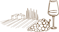 Illustratie Italiaans landschap